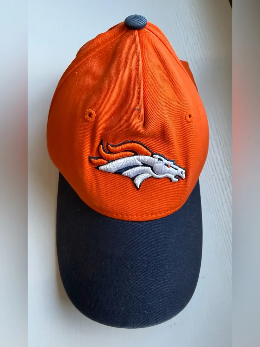 Denver Broncos Youth Snapback Hat Orange Navy NFL Team Apparel Adjustable Cap Bo